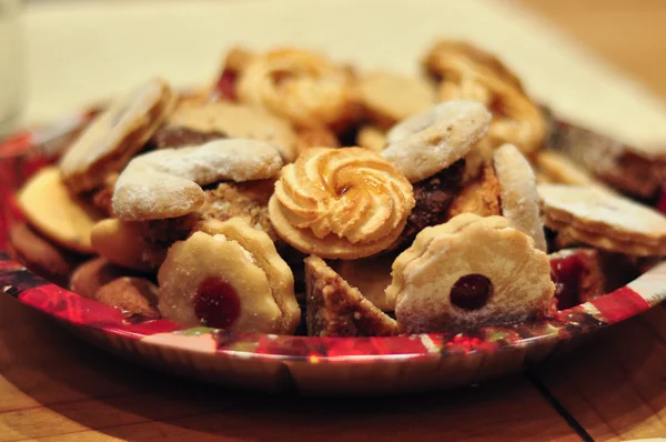 Χριστούγεννα cookies Αυστρία Εικόνα Αρχείου