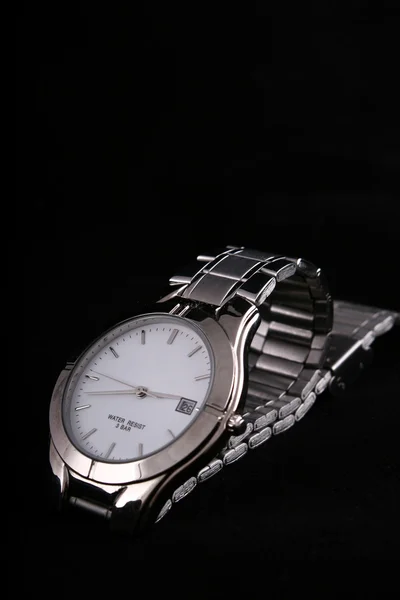 Silver watch — Stock Photo, Image
