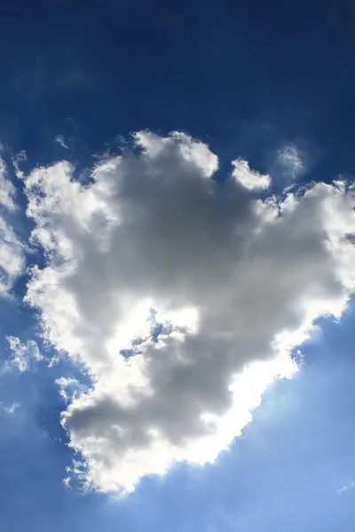 stock image Sun behind the clouds