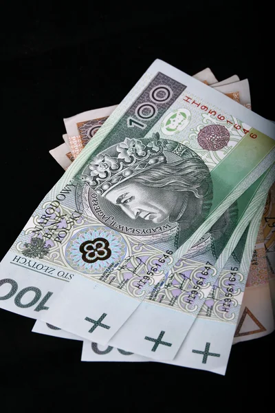 Polnische Währung — Stockfoto