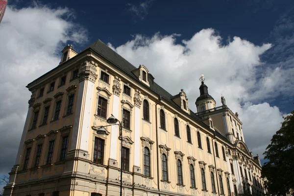 Edificio principal de la Universidad de Wroclaw — Foto de Stock