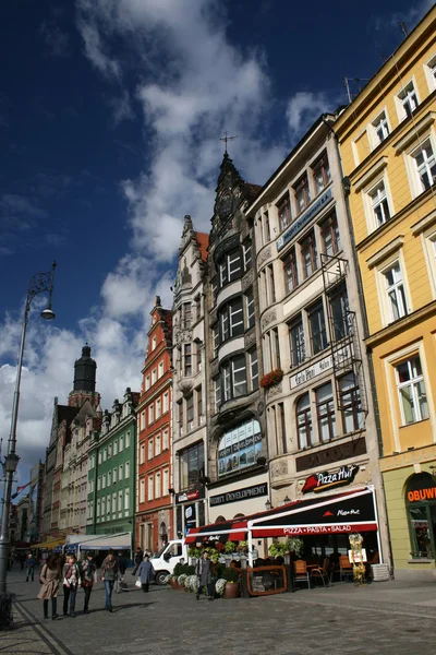 Main square in Wroclaw — Stock Photo, Image