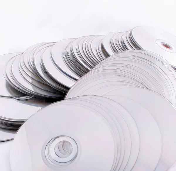 Диски DVD-дисков — стоковое фото
