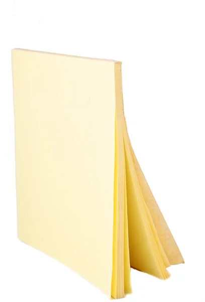 Karty cticky żółty — Zdjęcie stockowe