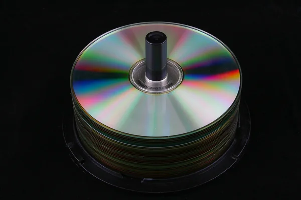 Płyt CD i dvd — Zdjęcie stockowe