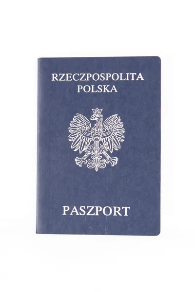 Polsk pass – stockfoto