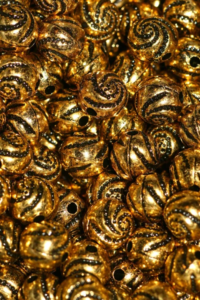 Brincos dourados — Fotografia de Stock