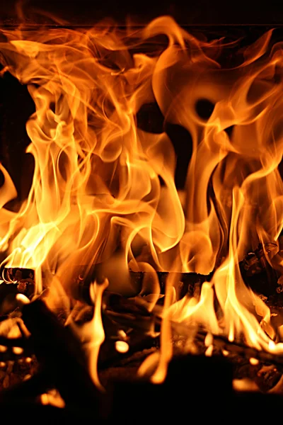 Φωτιά, η φλόγα — Φωτογραφία Αρχείου