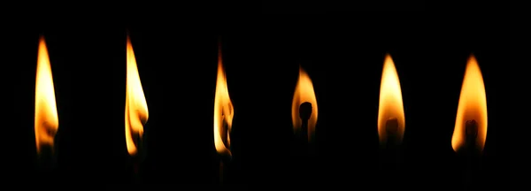 stock image Fire, flame, matchstick