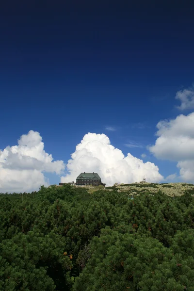 stock image Hostel at Szrenica