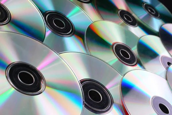 Диски DVD-дисков Стоковая Картинка