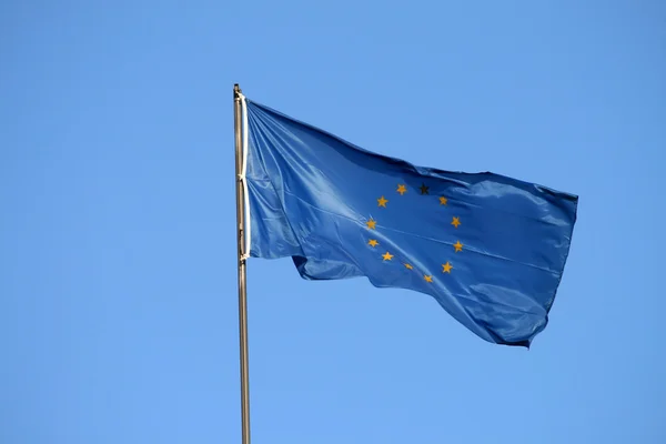 EU-flagga Stockfoto