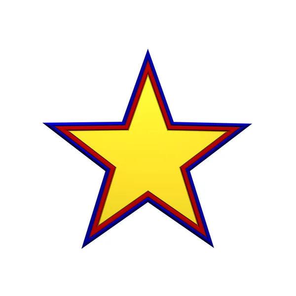 星のアイコン — ストック写真