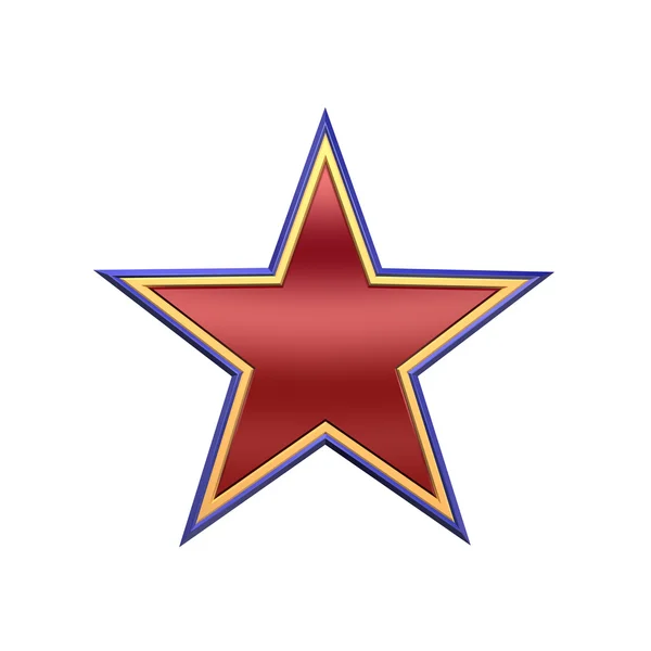 Ícone da estrela — Fotografia de Stock