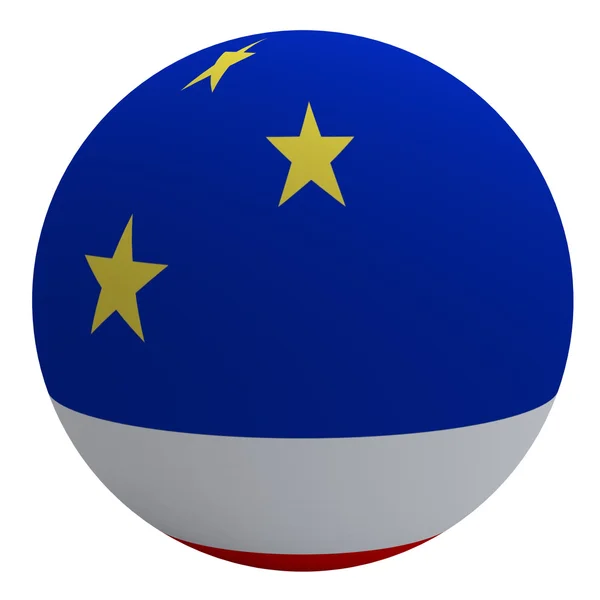 Gaugazia flagga på bollen — Stockfoto