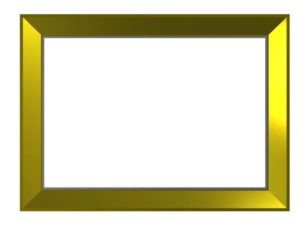 Gold picture frame — Stock Photo, Image
