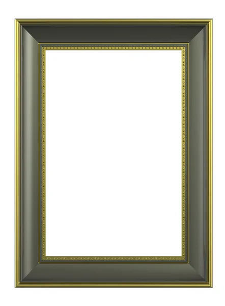 Olive-gold picture frame — Stock Photo, Image
