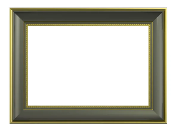 Olive-gold picture frame — Stock Photo, Image