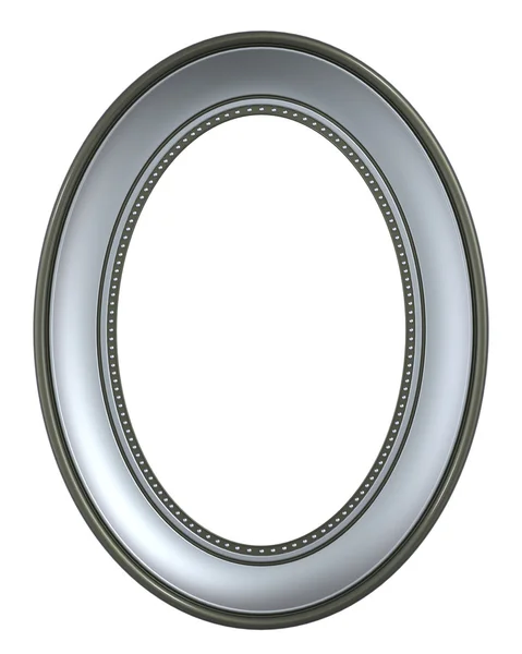 Silver-olive picture frame — Stock Photo, Image