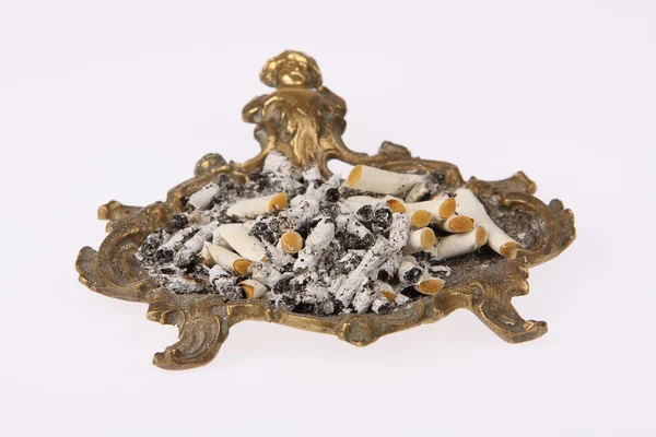 Brass ashtray — Stock Photo, Image
