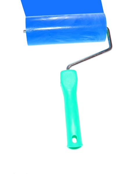 Roller paintbrush (tools) isolated — Stock Photo, Image