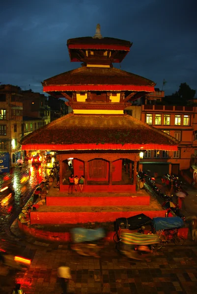 Kathmandu. Durbar náměstí. Royalty Free Stock Obrázky
