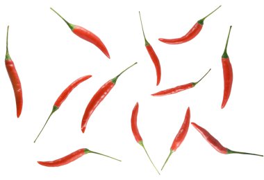 Background from red spices clipart