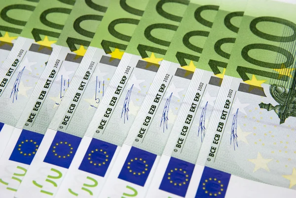 Hundred Euro background — Stock Photo, Image