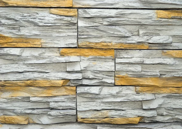 Baldosas de piedra salvaje blanco-amarillo —  Fotos de Stock