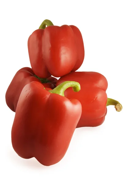 Some red sweet peppers — Stock Photo, Image