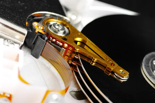 Detail of hard disk — Stock Photo, Image