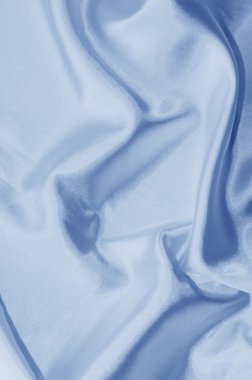 Zarif ve yumuşak mavi saten arkaplan