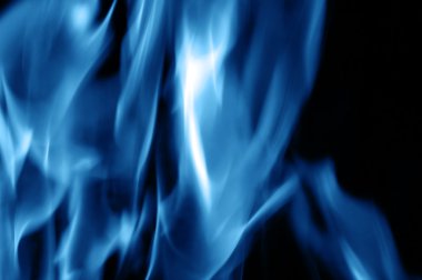 Burning fire close-up clipart
