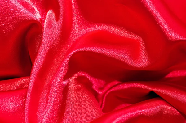 stock image Red satin background