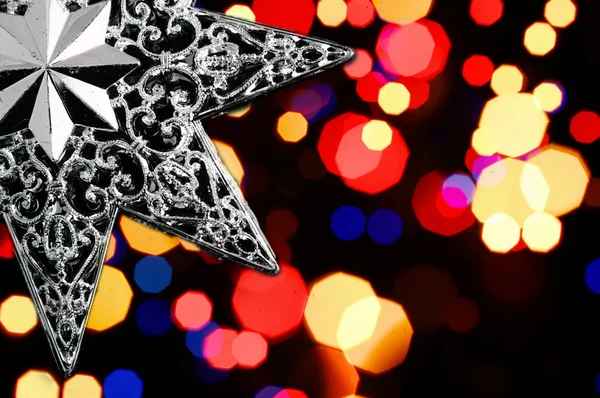 Estrella decorativa de Navidad —  Fotos de Stock