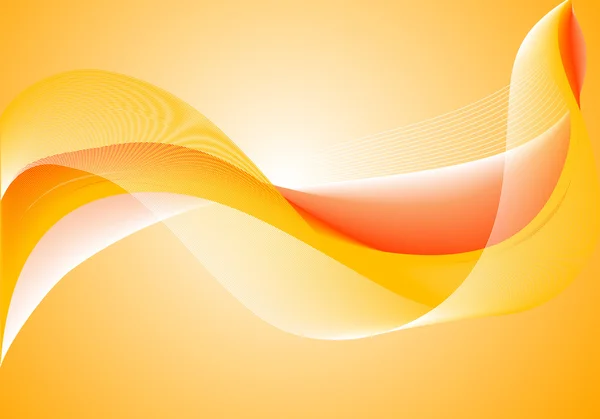 Pozadí abstraktní oranžová — Stockový vektor