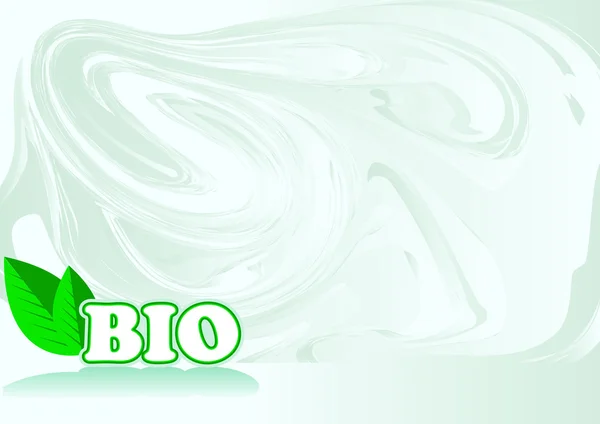 Bio _ branco — Vetor de Stock