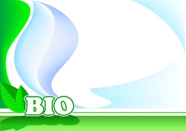 Bio _ verde — Vetor de Stock