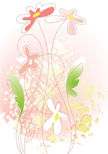 雏菊 — 图库矢量图片