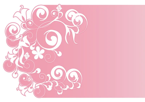 Sieraad roze — Stockvector
