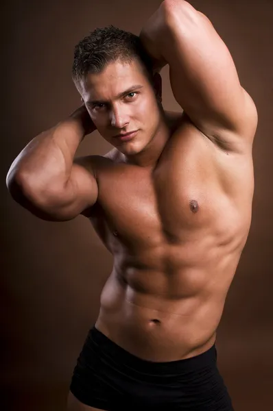 Bodybuilder man. — Stock Photo, Image