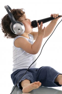 Sing baby. clipart