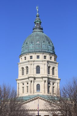 Kansas State Capitol Building Dome clipart