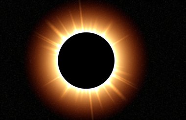 Eclipse of the Sun clipart