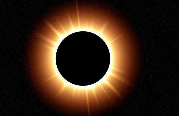 太陽の日食 — ストック写真