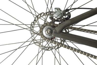 Bicycle Back Wheel clipart