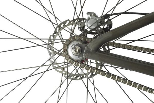 Bicycle Back Wheel — Stock Photo, Image