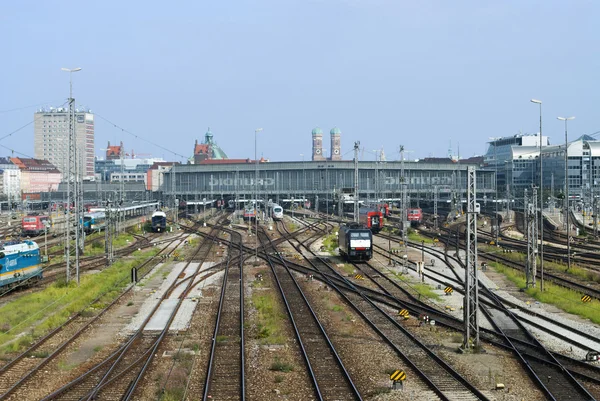 Münchner Bahnhof — Stockfoto