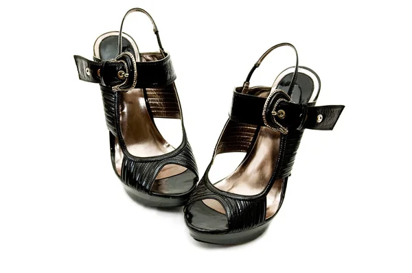 Trendy scarpe tacco alto — Foto Stock