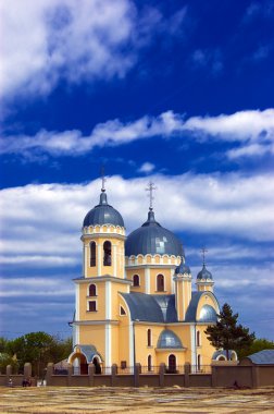Christian church in Chisinau clipart